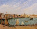 Nachmittagssonne der Innenhafen dieppe 1902 Camille Pissarro